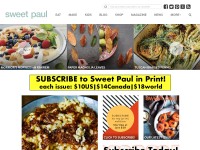 Desktop screenshot for sweetpaulmag.com