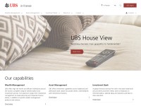 Desktop screenshot for ubs.com