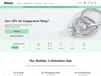 Desktop screenshot for ritani.com