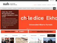 Desktop screenshot for uahurtado.cl
