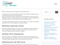 Desktop screenshot for completreview.com
