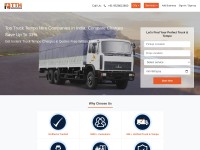 Desktop screenshot for trucktempohire.com
