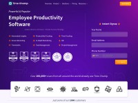 Desktop screenshot for timechamp.io