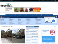 Desktop screenshot for deguate.com