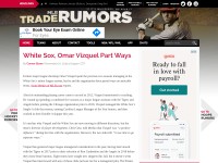 Desktop screenshot for mlbtraderumors.com