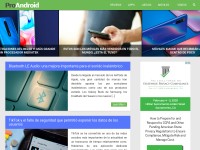 Desktop screenshot for proandroid.com