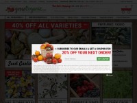 Desktop screenshot for groworganic.com