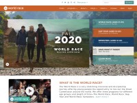 Desktop screenshot for theworldrace.org