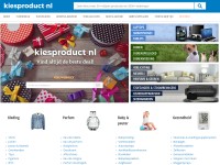 Desktop screenshot for kiesproduct.nl