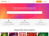 Desktop screenshot for vecteezy.com