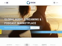 Desktop screenshot for tritondigital.com