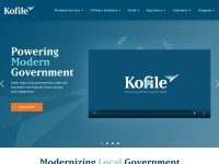 Desktop screenshot for kofile.com