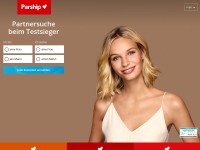 Desktop screenshot for parship.ch