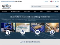 Desktop screenshot for bastiansolutions.com