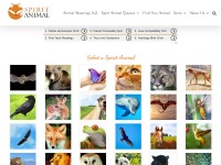 Desktop screenshot for spiritanimal.info