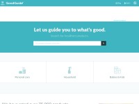 Desktop screenshot for goodguide.com