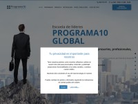 Desktop screenshot for programa10.net