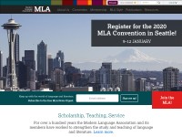 Desktop screenshot for mla.org