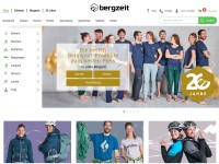 Desktop screenshot for bergzeit.de