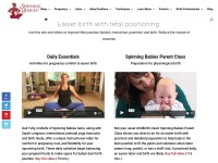 Desktop screenshot for spinningbabies.com
