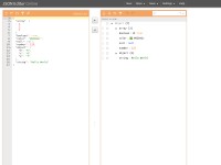 Desktop screenshot for jsoneditoronline.org