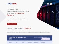 Desktop screenshot for hostnoc.com