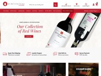 Desktop screenshot for winechateau.com