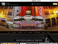 Desktop screenshot for thefoxoakland.com