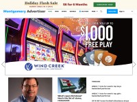 Desktop screenshot for montgomeryadvertiser.com