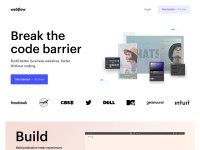 Desktop screenshot for webflow.io