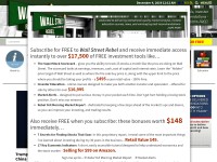 Desktop screenshot for wallstreetrebel.com