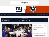 Desktop screenshot for chicagobears.com