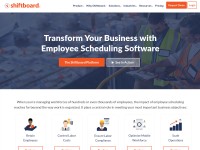 Desktop screenshot for shiftboard.com