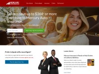 Desktop screenshot for mercuryinsurance.com