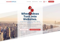 Desktop screenshot for awardspace.com