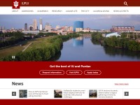 Desktop screenshot for iupui.edu