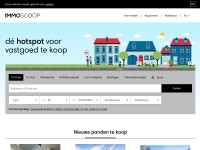 Desktop screenshot for immoscoop.be