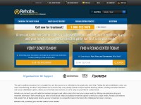 Desktop screenshot for rehabs.com