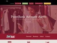 Desktop screenshot for pointbank.com