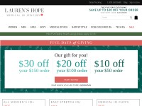 Desktop screenshot for laurenshope.com