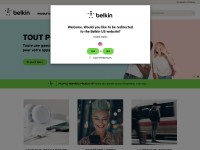 Desktop screenshot for belkin.com