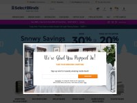 Desktop screenshot for selectblinds.com