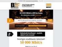 Desktop screenshot for bahnhof.se