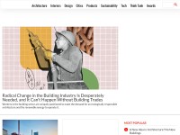 Desktop screenshot for metropolismag.com