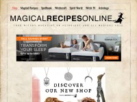 Desktop screenshot for magicalrecipesonline.com