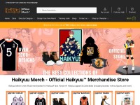 Desktop screenshot for haikyuu.store