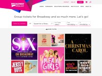 Desktop screenshot for broadwayinbound.com