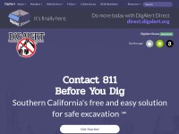 Desktop screenshot for digalert.org