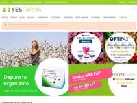 Desktop screenshot for yesfarma.com
