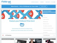 Desktop screenshot for fishbowlprizes.com